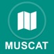 Muscat, Oman : Off-line GPS Navigation