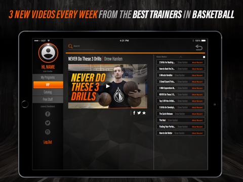 EGT Basketball Training and Drills screenshot 3