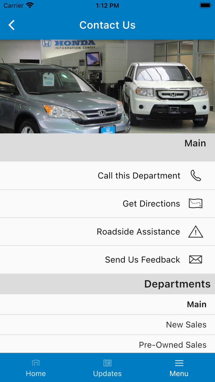 Paragon Honda DealerApp