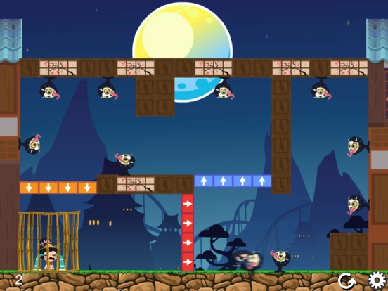 Ninja Save Princess-ninja fight game screenshot 4