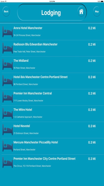 Manchester UK Offline City Map Navigation