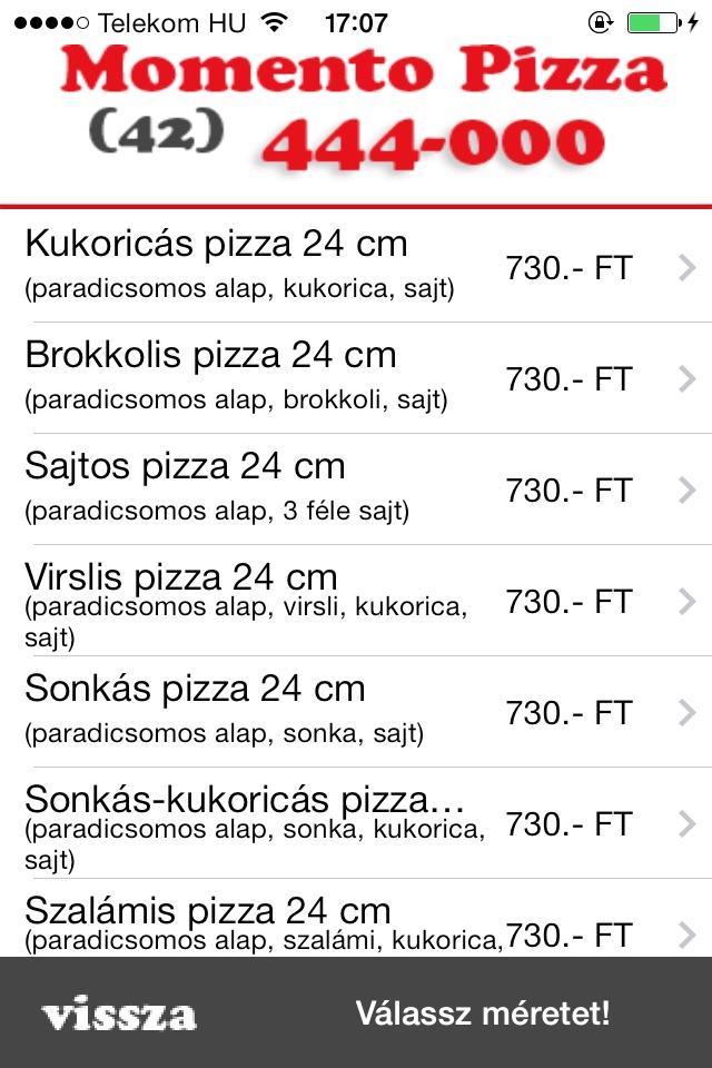 Pizza Momento screenshot 2