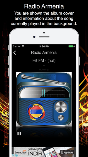 Radio Armenia - Live Radio Listening(圖2)-速報App