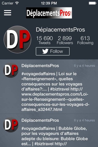 DéplacementsPros, tout le voyage d'affaires screenshot 3