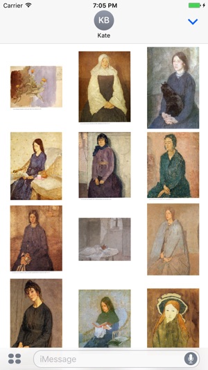 Gwen John Artworks Stickers(圖2)-速報App