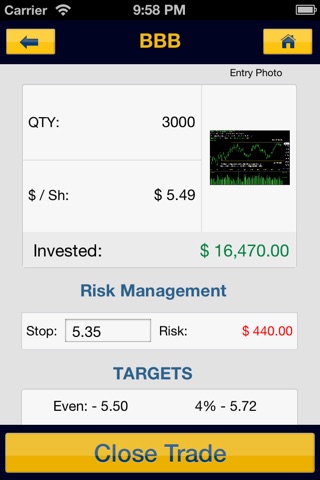 Stock Trader Wiz: Trade Diary screenshot 4