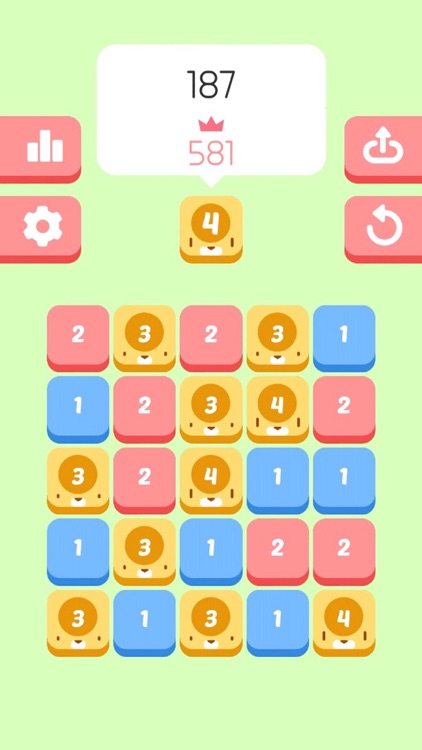 Monster Tiles! Merging Puzzle Game