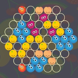 Hex Match - Hexagonal Fruits Hex Matching Game
