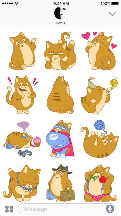 Teodor The Cat – Stickers and Emoji Keyboard