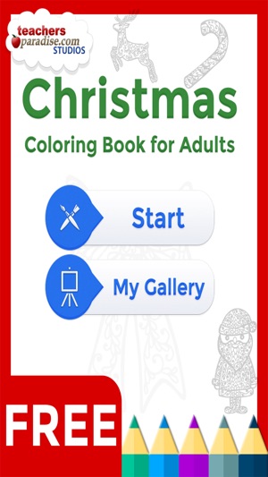 Download Christmas Coloring Book For Adults On The App Store