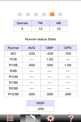 BBマイスコア バッティング技術アップに！野球データの集計・解析 screenshot 4