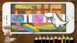Game screenshot динозаврик книжка-раскраска для детей mod apk