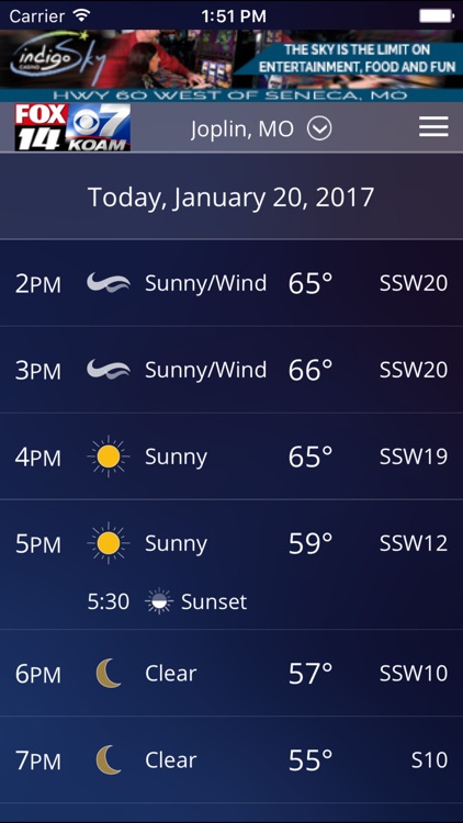 KOAM Wx