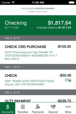 NOEFCU Mobile Banking screenshot 4