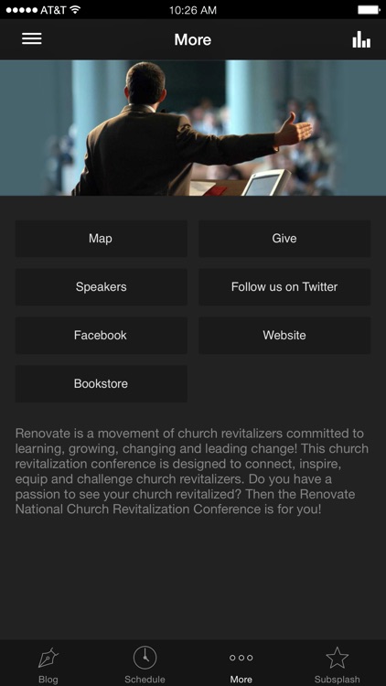 Renovate Conference App