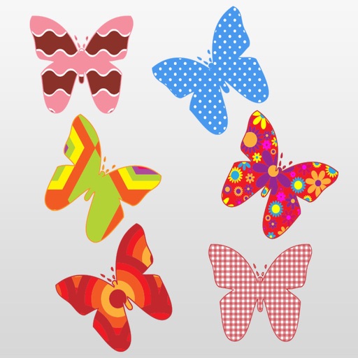 Butterfly - Colorful and Symmetrical Stickers icon