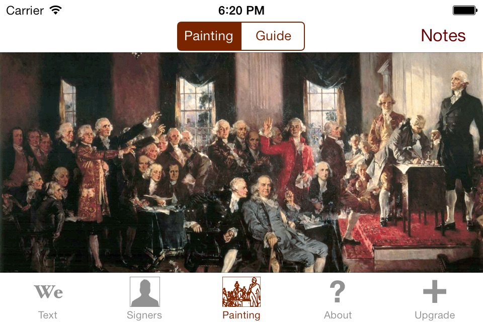 Constitution for iPhone screenshot 2