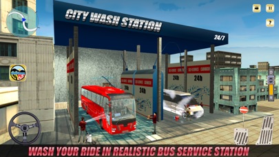 LIBERTY CITY TOURIST COACH BUS - PRO TRANSPORT SIM 1.0 IOS