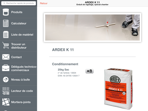 ARDEX BeNeLux HD screenshot 3