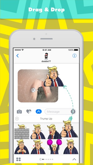 Trump Up stickers by doddis77(圖3)-速報App