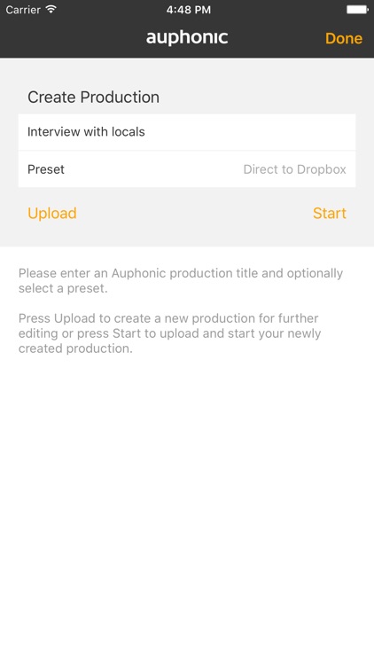 Auphonic Recorder screenshot-3