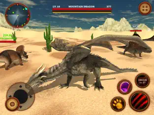 Screenshot 4 Dragon VS Dinosaurs Simulator - Monster Survival iphone