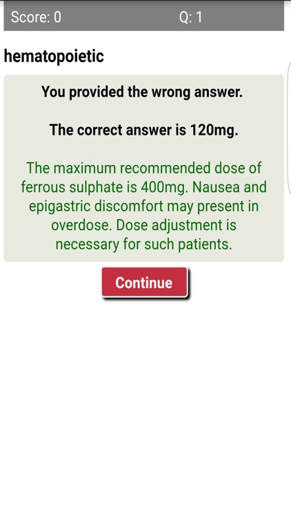 Drug Toxicity Quiz screenshot-4