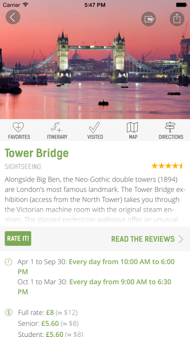London Guide - mTrip Screenshot 5
