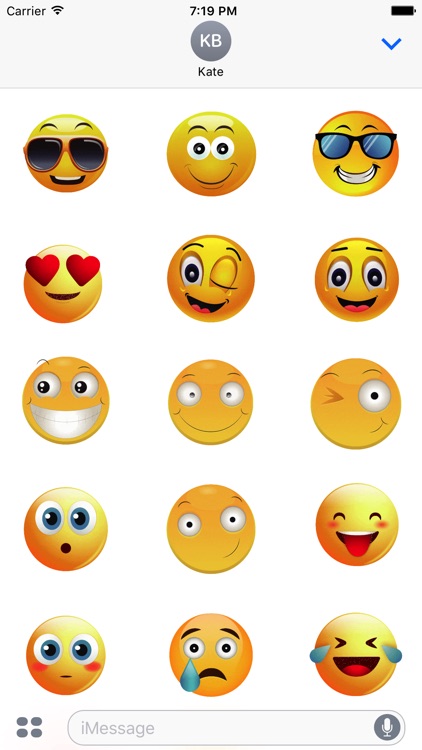 Animated Smiley Stickers