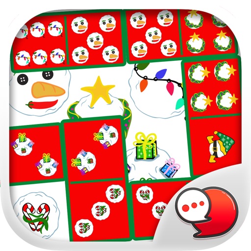 X’mas Domino Countdown Stickers for iMessage