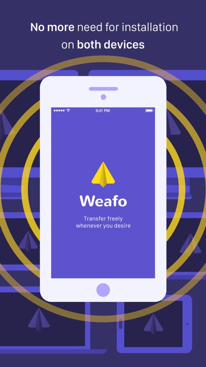 Weafo File Transfer - Share Photo & Video via WiFi