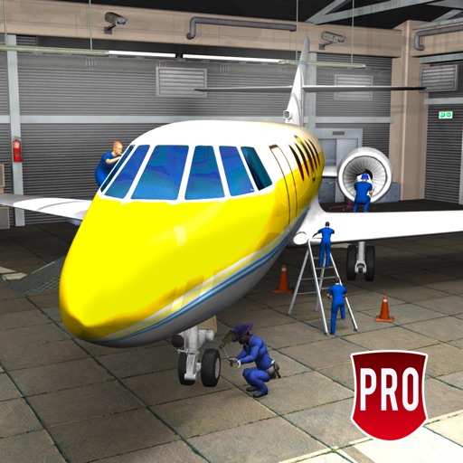 Airplane Mechanic Simulator PRO: Workshop Garage Icon