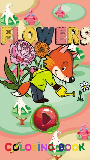 Coloring Pages Flowers : Coloring Marker For Kids(圖1)-速報App