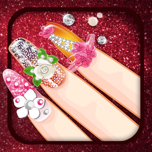 High School Teenage Nail Art Christmas party iOS App