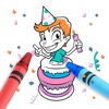 Birthday Coloring Games