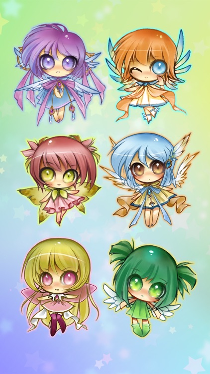 Anime Fairy Stickers screenshot-2