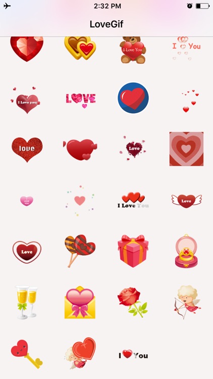 Pink Love Sticker for iMessage