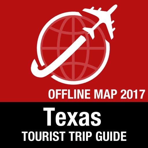 Texas Tourist Guide + Offline Map