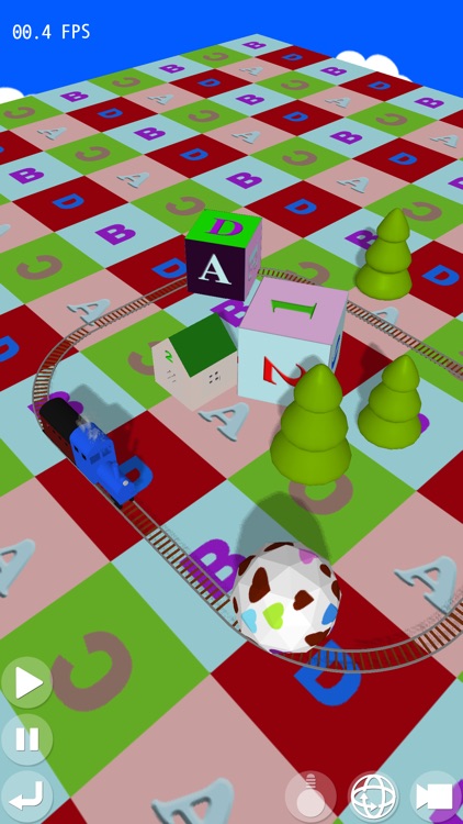Toy Train 3D