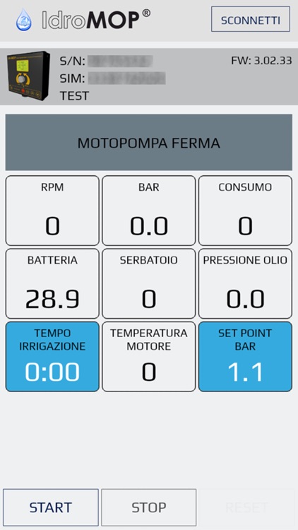 IdroMOP Remote Control