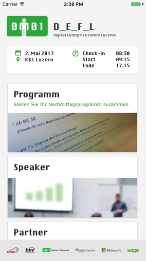 Digital Enterprise Forum Lucerne(圖1)-速報App