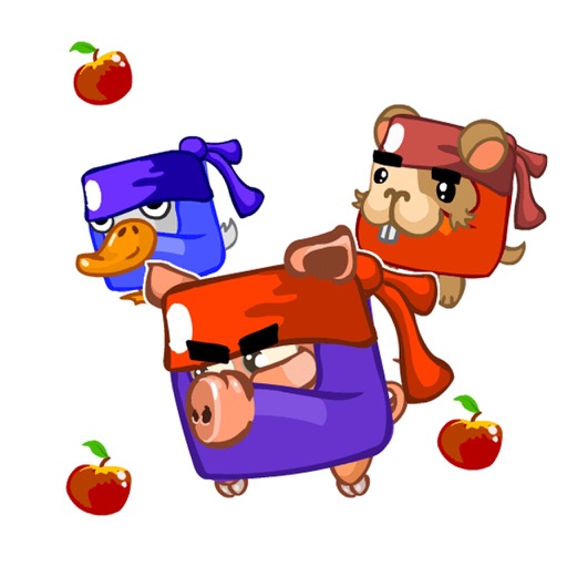 Fast-fat fat pig the pig hero icon