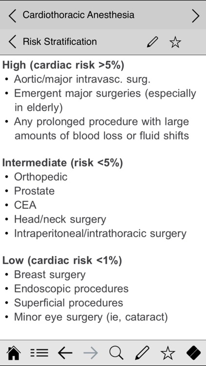 Anesthesiology pocketcards screenshot-3