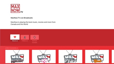 Screenshot #2 for MaxNow.tv