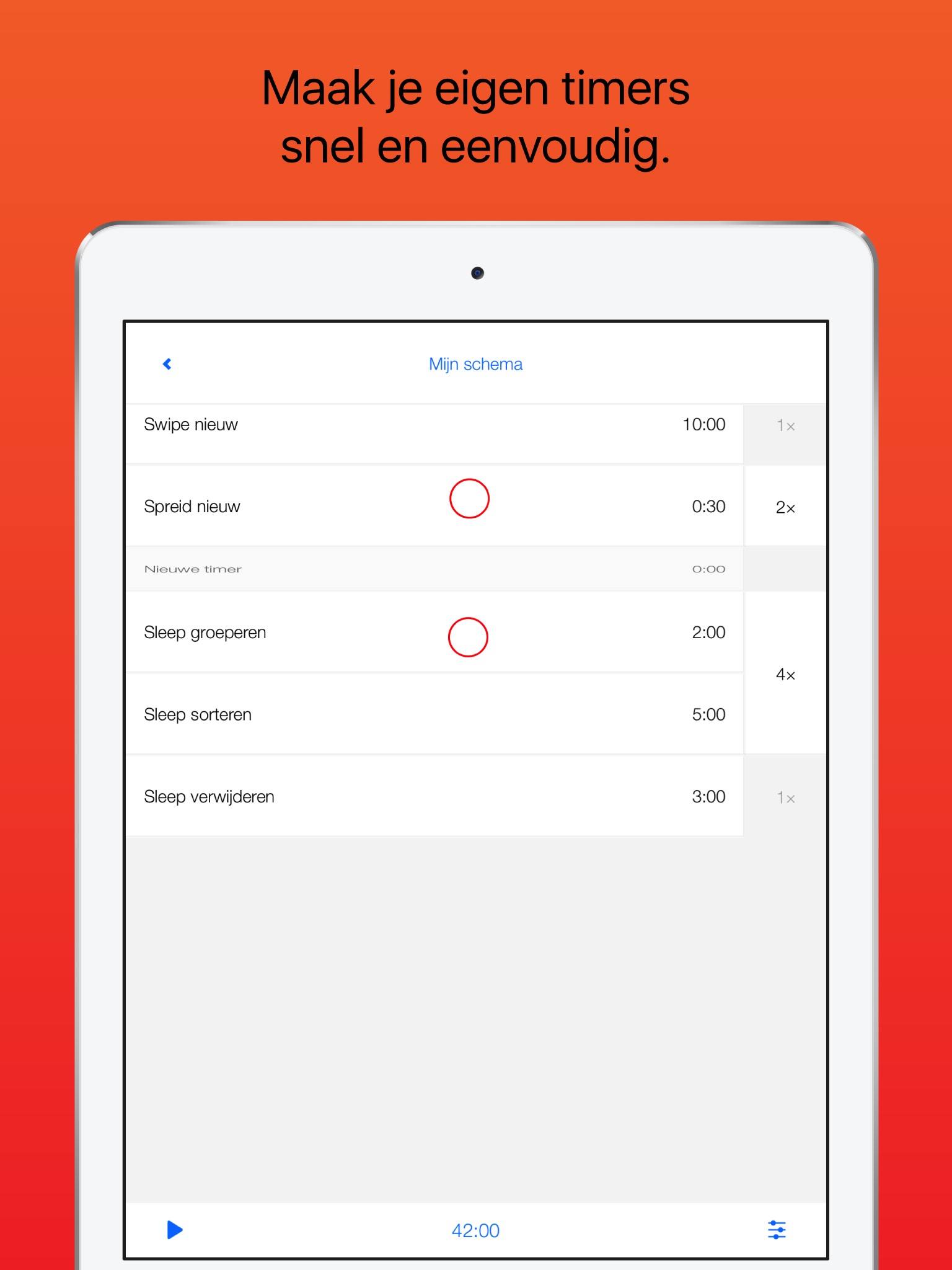 Timeline Pro - Interval Timer screenshot 4