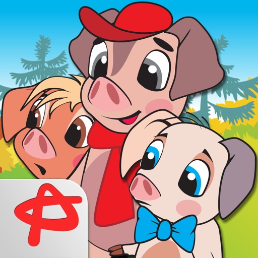 Three Little Pigs: Free Interactive Touch Book iOS App
