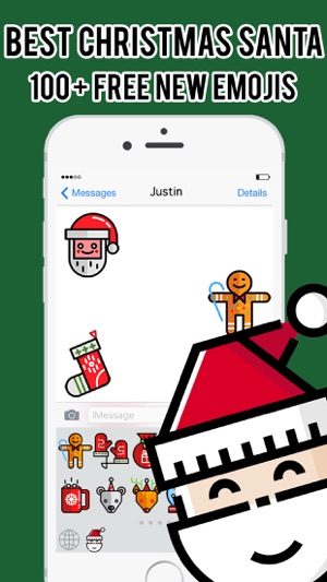 Christmas Santa Emojis - Merry Stickers Keyboard(圖2)-速報App