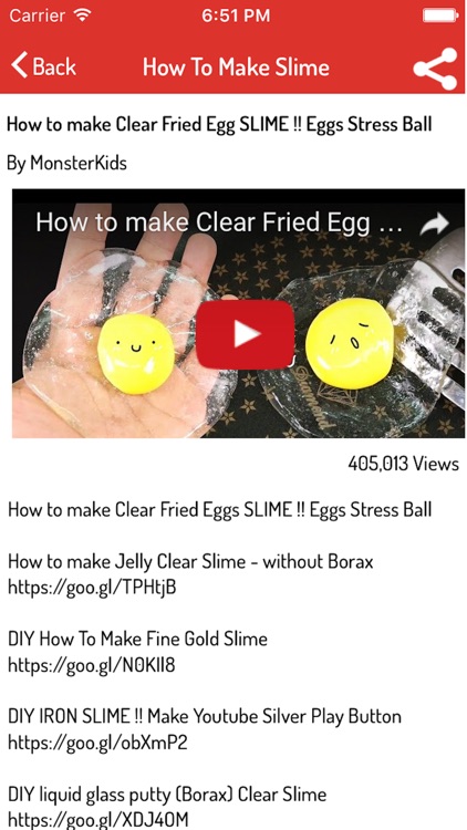 Slime Making - How To Make Slime