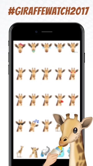 GiraffeMoji by Moji Stickers(圖2)-速報App