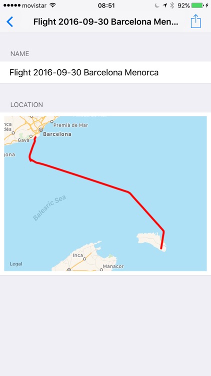 Flight Nav - Airplane mode GPS Tracker screenshot-4